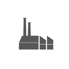 Icon of a car factory.